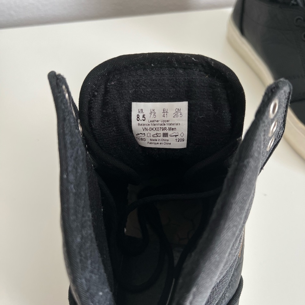 OTW Black Leather Shoes - Picture 4 of 4